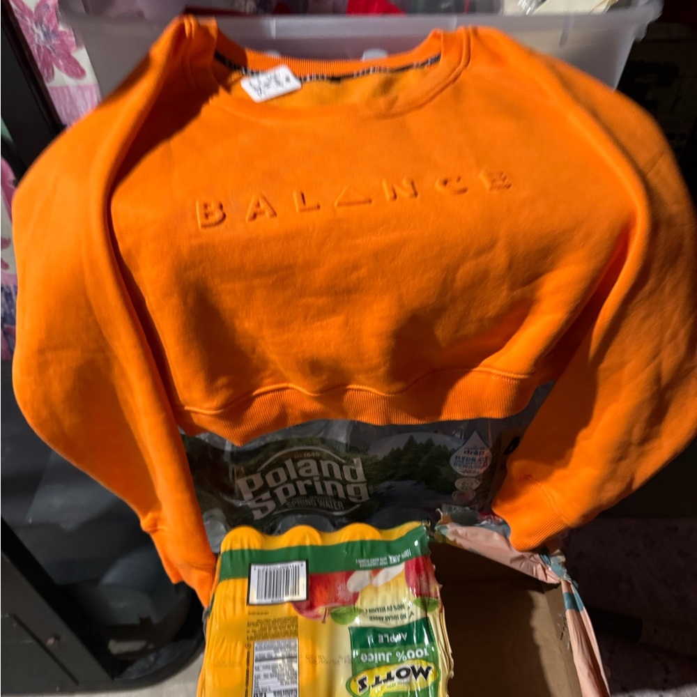 Orange BALANCE Sweatshirt